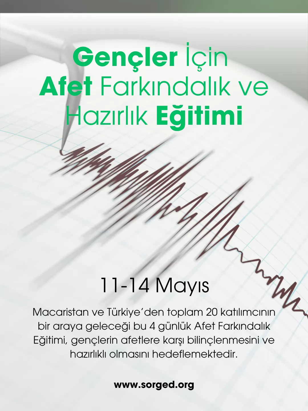 Gençler İçin  Afet Farkındalık ve Hazırlık Eğitimi