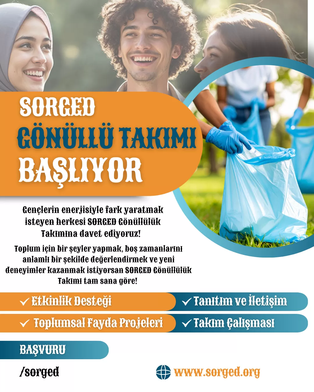 SORGED Gönüllülük Takımı Başlıyor!