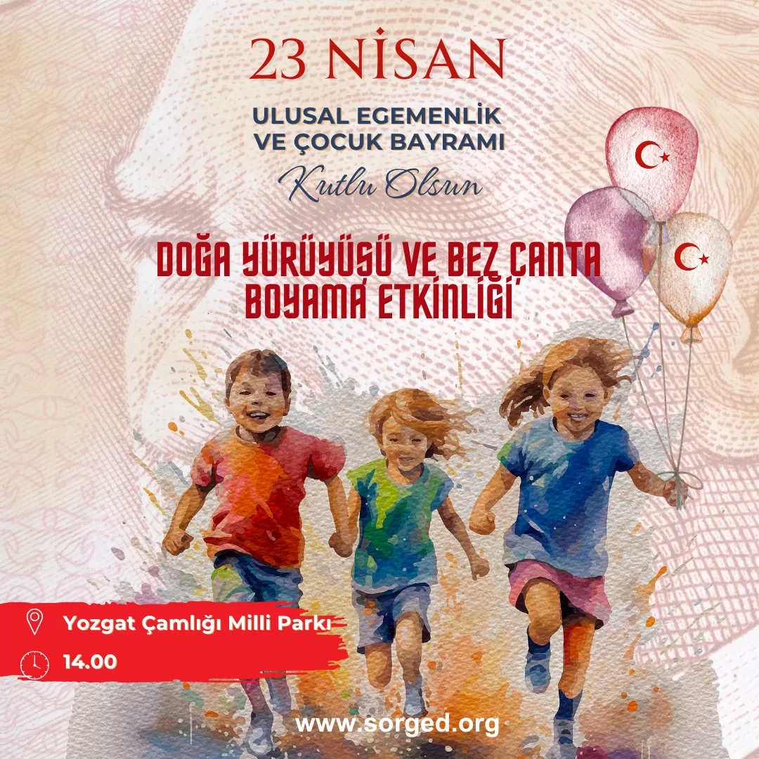  Doğa yürüyüşü ve Bez Çanta Boyama Atölyesi