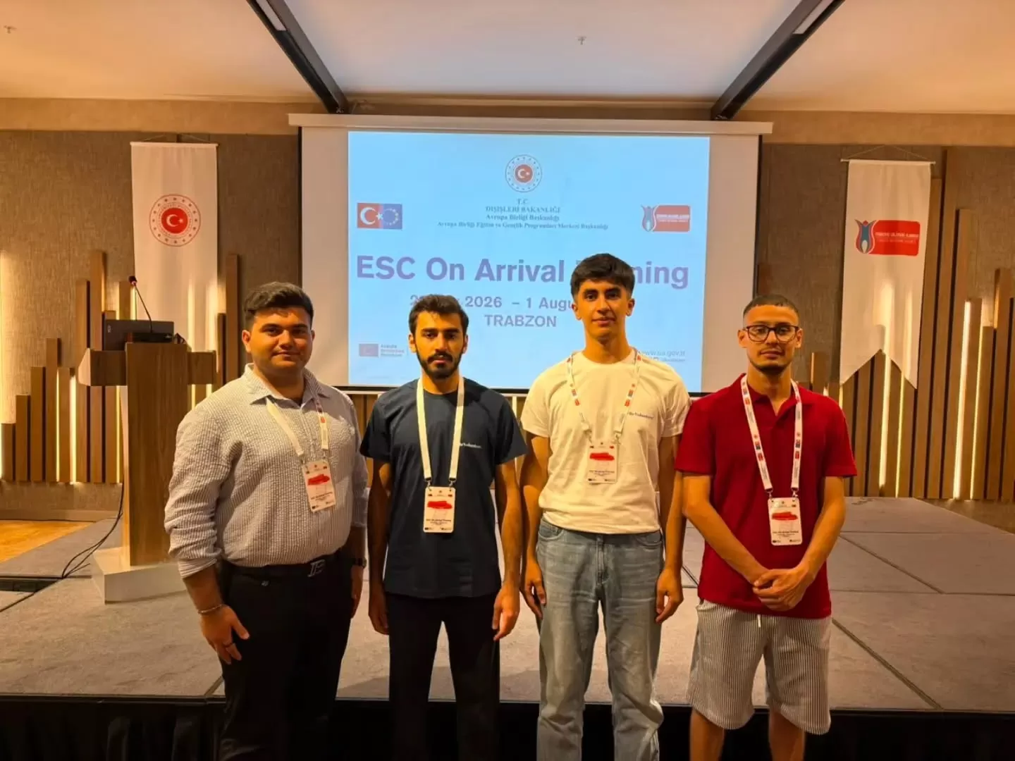 Varış Sonrası Eğitimine Katıldık