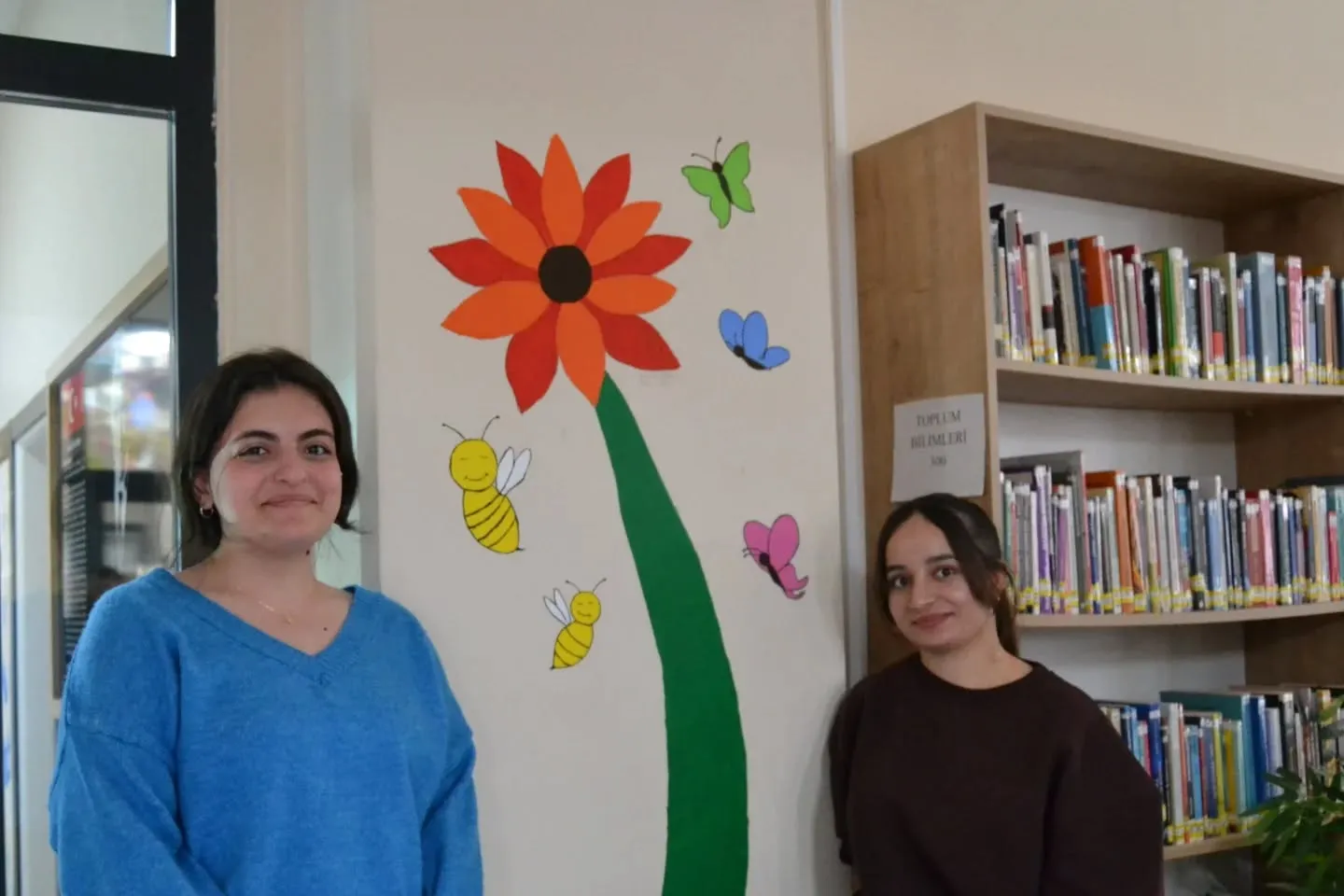 Sorgun İlçe Halk Kütüphanemizi hep birlikte boyadık 